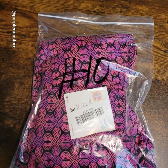 LulaRoe Maxi Skirt XXS Geometric Vibrant Colorful Retro Boho Art To Wear NWT - Picture 10 of 10